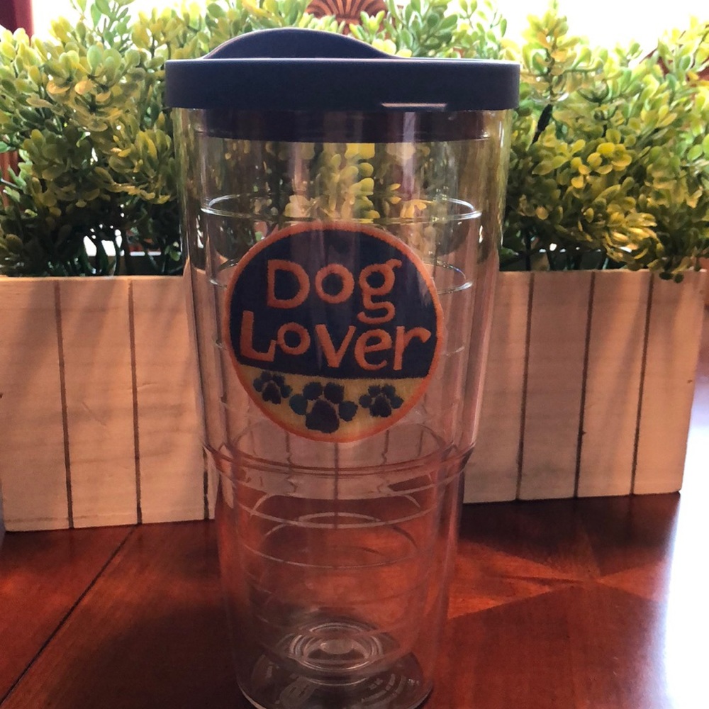 Travis Patch Dog Lover Tumbler